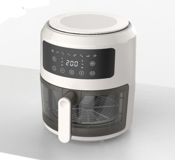 Digital 4.5L Oil-Free Air Fryer with Glass Pot: Custom Deep Fryer Experience