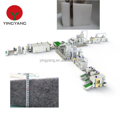 YING YANG Vertical Lapping V Lap Machine for Nonwoven Machinery