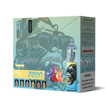 Randm Tornado 7000 Puffs Rechargeable Disposable