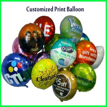 Advertising Customized Print Balloons for Promotion