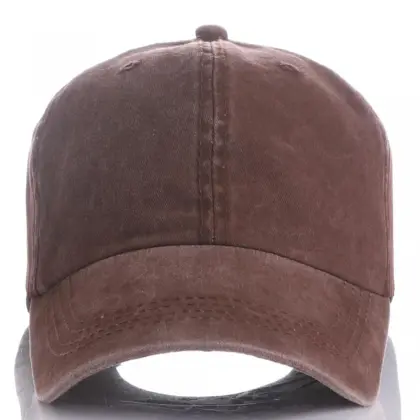 Men's blank velvet satine dad hat