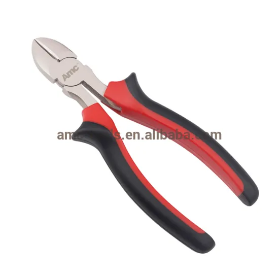 Diagonal plier double colour handle