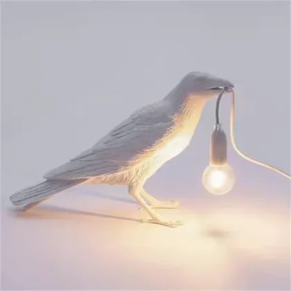 Luxurious Art LED Desk Lamp - Animal Lucky Bird