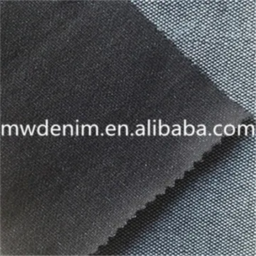 organic cotton spandex denim fabric indigo dyed knit denim