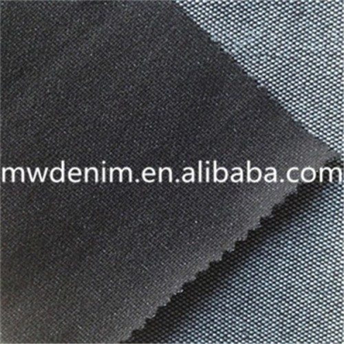 stretch knit yarn dye denim knitted brushed cotton fabric