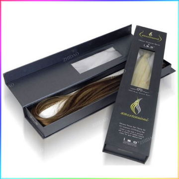 custom design packaging box for hair extension