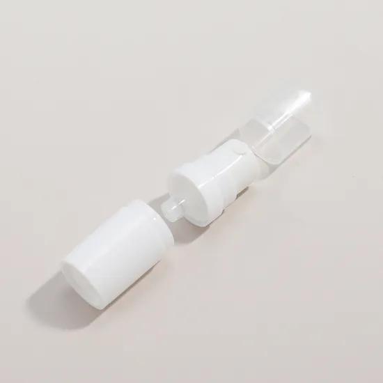 White Mist Spray Bottle Plastic Airless Empty Bottle
