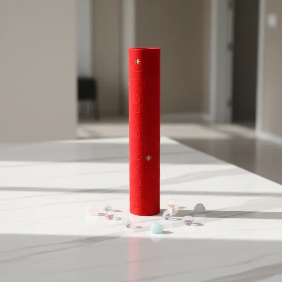 Elegant Custom Christmas Paper Gift Box with Matte