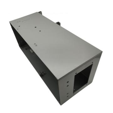 Engenharia de gabinetes industriais de usinagem CNC de aço personalizado