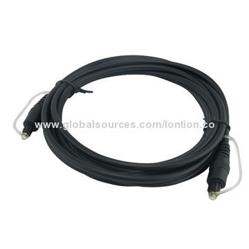 Fiber-optic/Mini Toslink Cable, Available in Various Length