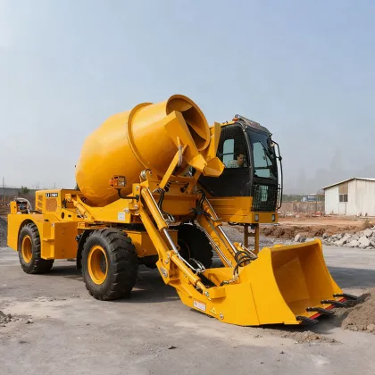 4-Wheeled Drive Concrete Mixer Truck