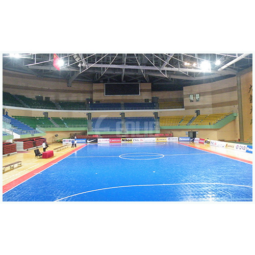 100% reciclável PP Material Tiles Futsal