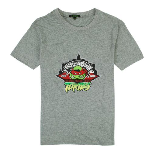 Print Cartoon Character Cotton T-shirt