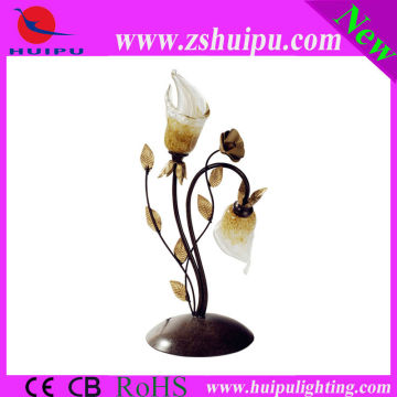 beautiful flowers design table lamp