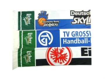 promotional beer's football scarf