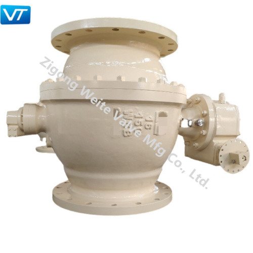 API 6D Certified Moved Mound Ball Valve