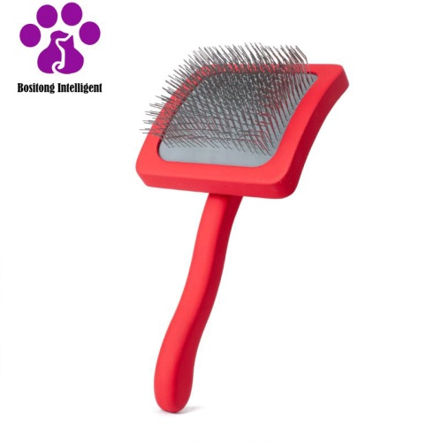 Curved Handle Pet Grooming Brush for All Pets