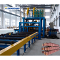 I H Beam Steel Structure Horizontal Production Line