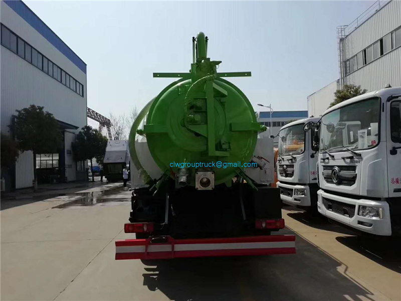 High Pressure Cleaning Suction Truck 5