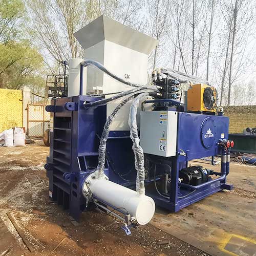 Cottonseed Hulls Press Baler