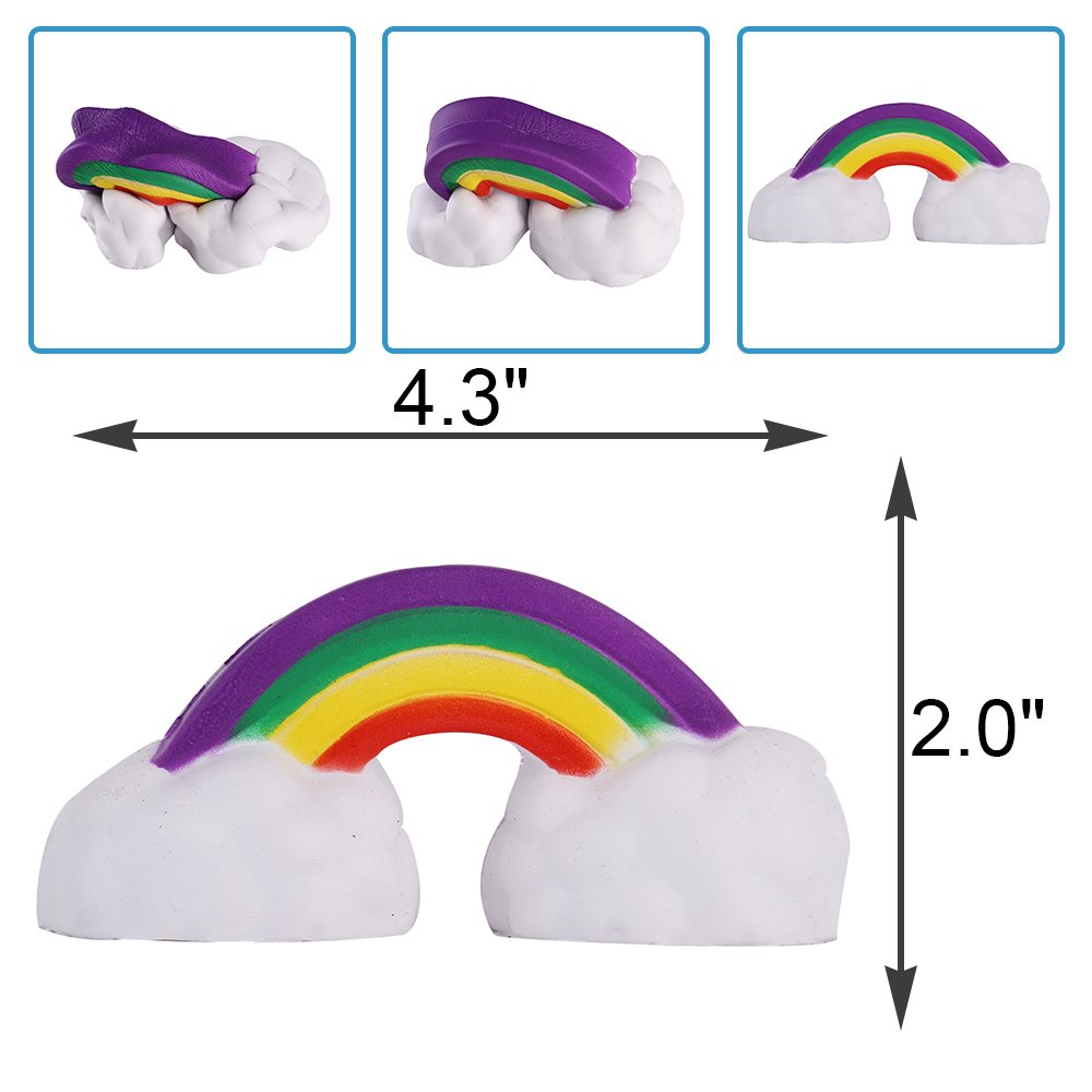 Scented Rainbow Squishy 1 Scented Rainbow Squishy 1