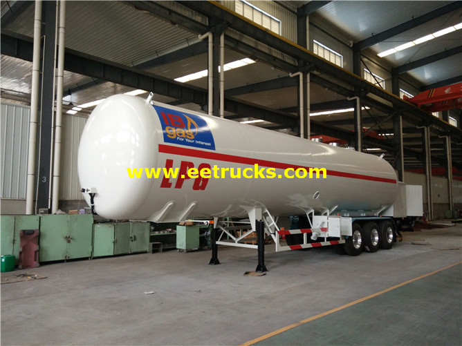 60000 Liters LPG Dispensing Tank Trailers