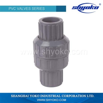 New type top sale pvc pipe check valve