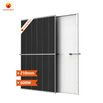 Sunergy 25-Year Warranty 600W Mono PV Solar Panel for Home and Industrial Use