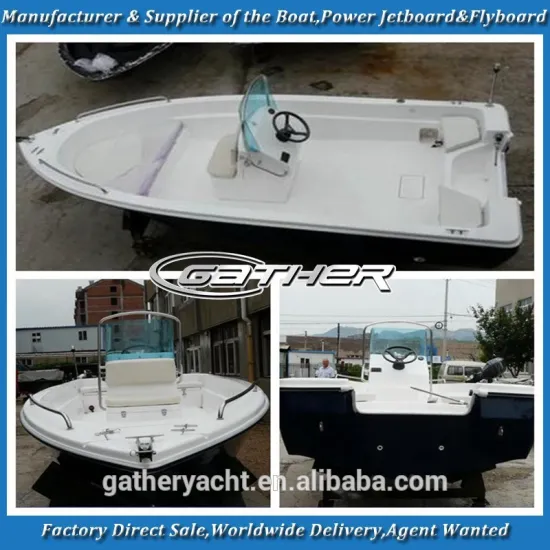 Gather 4.8m fiberglass boat