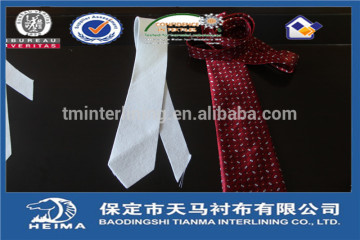 Popular tie interlining