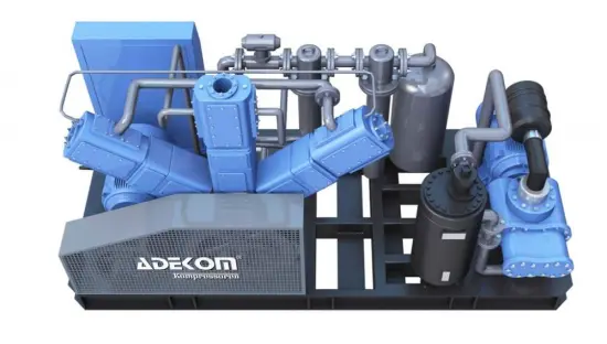 Screw Piston High Pressure Air Compressor