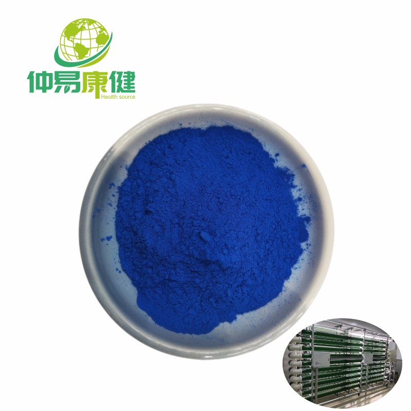 Pigmento natural Extracto de espirulina azul E40 Phicocianina