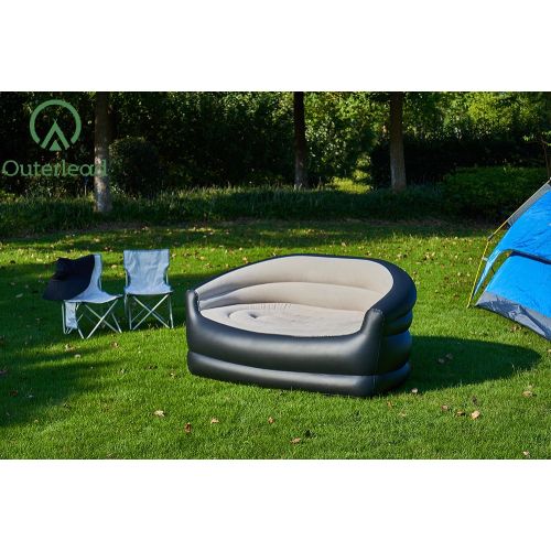 corner outdoor sofa Inflatable Couch Sofa for Outdoor and Living Room Supplier