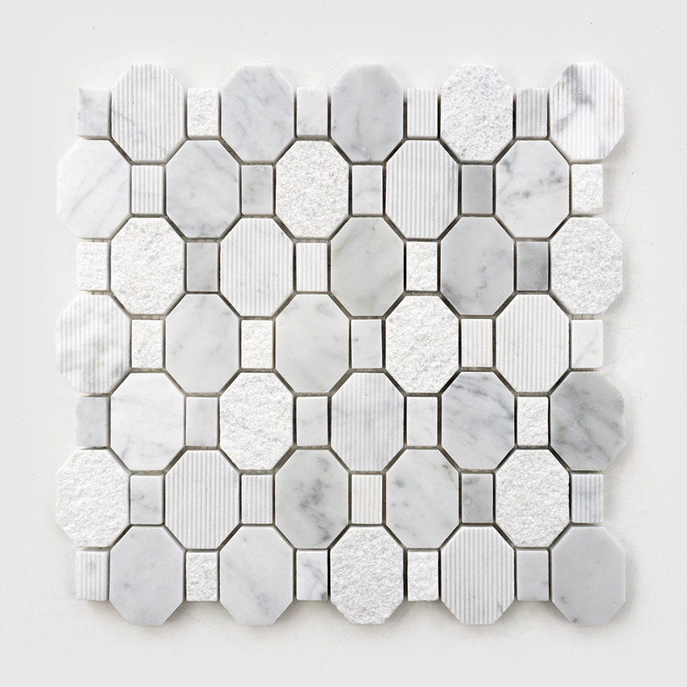 Marble mosaic for building decoration