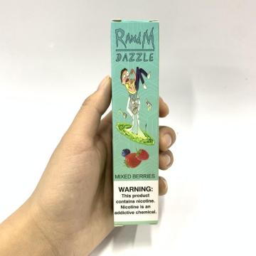 9.5ml Puff 7 electronic cigarette with USB