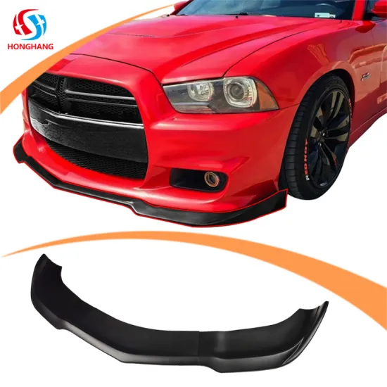 Gloss Black Honghang Widebody Front Lip Spoiler for Dodge Charger 2011-2014 (10 Sets)