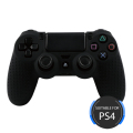 PS4 Silicone Gel Rubber Case Black Silicone Jacket