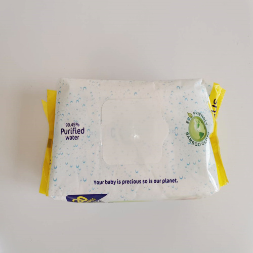 Factory Baby Wet Wipes linea di produzione