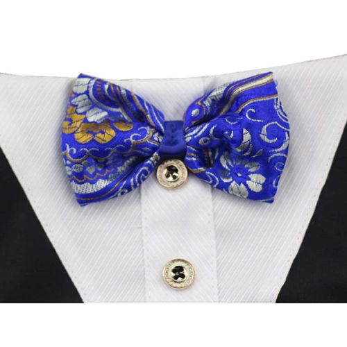 Dog formal tuxedo bandanas