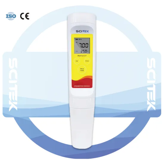 SCITEK Pocket pH Meter: Ideal Tool for Measuring pH in Semi-Solid and Gel Samples