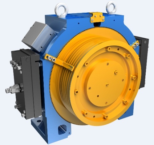 Máquina de tracción sin engranajes para elevador Serie Mini5C