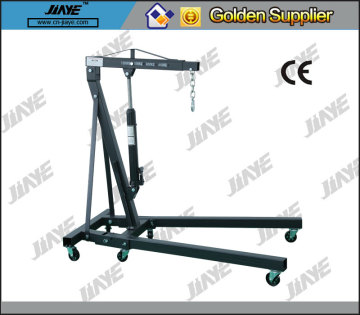 1TON hydraulic shop crane(folding),hoist engine