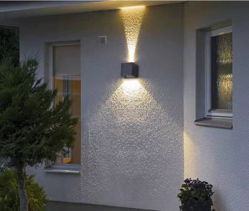 IP65 Dikdörtgen Gömülü LED Duvar Sconce Power Outlet - Ayarlanabilir 7W/12W İç Duvar Işığı