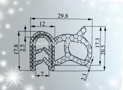 Door & Window Rubber seal strip