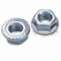 DIN6923 Kacang hex flange baja karbon