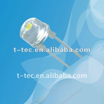 Straw da 8 mm 1W 660 Nm Deep Red (655-665Nm) LED di immersione ad alta potenza