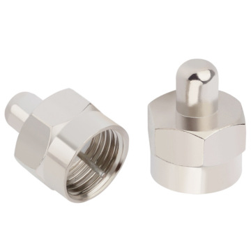 F-Type Male Coaxial Connector Terminator for TV