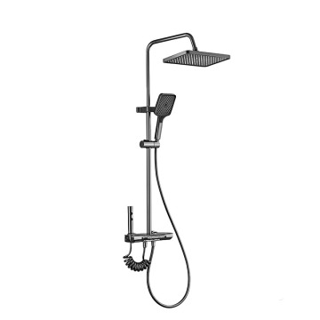 Four Settings Rain Shower Set with Digital Panel