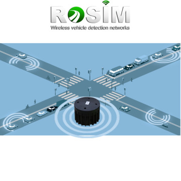 Wireless intelligent traffic managment detection sensor for traffic signal controller