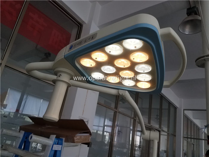 Led medical floor standing flexible arm exam lamp